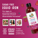 Maryruth Organics Iron Supplement For Women Men & Kids, Liquid Iron Supplement For Women Men & Kids, Iron For Healthy Blood & Oxygen, Ages 4 & Up, Sugar Free, Vegan, Non-Gmo, Gluten Free, 15.22 Fl Oz
