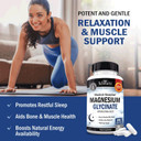 Magnesium Glycinate 500Mg Capsules (240 Mini Caps) Maximum Absorption Magnesium Supplement For Nerves Muscles Heart Mood And Sleep Support (Vegan Safe With No Gluten, Soy Or Gmos) By Bioschwartz