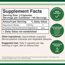 Magnesium Malate Capsules (420 Count) - 1,500Mg Per Serving (Magnesium Bonded To Malic Acid), Third Party Tested, Vegan Friendly, Gluten Free By Double Wood Supplements