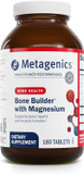 Metagenics Bone Builder With Magnesium - Bone Support Supplement* - Comprehensive Mineral Support* - With Calcium, Vitamin D & Magnesium - Non-Gmo - Gluten-Free - 180 Tablets