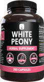 Pure Original Ingredients White Peony (365 Capsules) No Magnesium Or Rice Fillers, Always Pure, Lab Verified