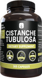 Pure Original Ingredients Cistanche Tubulosa (365 Capsules) No Magnesium Or Rice Fillers, Always Pure, Lab Verified