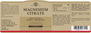 Solgar Magnesium Citrate, 120 Tablets - Promotes Healthy Bones - Supports Nerve & Muscle Function - Non Gmo, Vegan, Gluten Free, Dairy Free, Kosher - 60 Servings