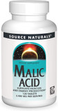 Source Naturals Malic Acid, Supports Muscles And Energy Production*, 2,500 Mg - 120 Tablets
