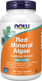 Now Foods Supplements, Red Mineral Algae Plus Vitamin D-2, Joint Health*, 180 Veg Capsules
