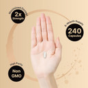 High Potency Zinc Picolinate 100Mg - 240 Capsules, Bioavailable Form Of Zinc For Immune Support And Skin Health - Non-Gmo And Gluten- Zinc Supplements