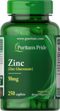 Puritan'S Pride Zinc 50 Mg To Support Immune Health Tablets, 250 Count