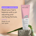 Acure Buildup Balancing Hemp & Apple Cider Vinegar Conditioner | 100% Vegan | Resets & Balances Hair For Styled, Swim & Harsh Conditions | Fragrance Free Formula | 8 Fl Oz