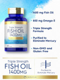 Carlyle Triple Strength Fish Oil | 1400Mg | 60 Softgels | Omega 3 Supplement | Non-Gmo, Gluten Free