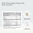 Integrative Therapeutics Pure Omega Liquid - Fish Oil Supplement With Epa & Dha - Omega-3 Fish Oil Supplement Without Fishy Burp Back - 6.8 Fl Oz, Lemon Flavor