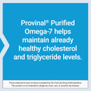Provinal Purified Omega-7 - Daily Essential Omega 7 Fatty Acids Supplement, Palmitoleic Acid Fish Oil For Heart Health & Inflammation Management - Gluten-Free, Non-Gmo - 30 Softgels Month Supply