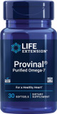 Provinal Purified Omega-7 - Daily Essential Omega 7 Fatty Acids Supplement, Palmitoleic Acid Fish Oil For Heart Health & Inflammation Management - Gluten-Free, Non-Gmo - 30 Softgels Month Supply