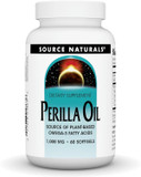 Source Naturals Perilla Oil Source Of Plant-Based Omega-3 Fatty Acids, 1000 Mg - 60 Softgels