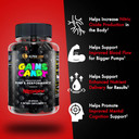 Alpha Lion Gains Candy, Supplement Pills For Muscle Pump & Blood Flow, Nitric Oxide Booster, Supports Mental Focus, Use Daily To Upgrade Workout Performance, 63 Capsules (Nitrosigine) Alpha Lion Gains Candy, Supplement Pills For Muscle Pump & Blood Flow, Nitric Oxide Booster, Supports Mental Focus, Use Daily To Upgrade Workout Performance, 63 Capsules (Nitrosigine)