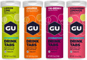 Gu Energy Hydration Electrolyte Drink Tablets, Vegan, Gluten Free & Caffeine Free, Enhanced Endurance Sports Drink For Running, Cycling, Triathlon, 4-Count (48 Servings), Assorted Flavors