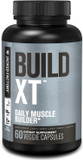 Jacked Factory Build-Xt Daily Muscle Builder & Performance Enhancer - Muscle Building Supplement For Muscular Strength & Growth | Trademarked Ingredients Peak02, Elevatp, & Astragin - 120 Veggie Pills