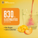 Key Nutrients Multivitamin Electrolytes Powder No Sugar - Tropical Peach Mango Electrolyte Powder - Endurance & Energy Supplement - Hydration Powder - No Calories - 90 Servings - Made In Usa