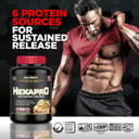 Allmax Hexapro, French Vanilla - 2 Lb - 25 Grams Of Protein Per Serving - 8-Hour Sustained Release - Zero Sugar - 21 Servings