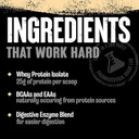 Animal Whey Isolate Protein Powder - Loaded For Pre & Post Workout Muscle Builder And Recovery With Digestive Enzymes For Men & Women - 25G Protein, Great Taste, Low Sugar - Chocolate 4 Lbs