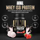 Animal Whey Isolate Protein Powder - Loaded For Pre & Post Workout Muscle Builder And Recovery With Digestive Enzymes For Men & Women - 25G Protein, Great Taste, Low Sugar - Vanilla 10 Lbs