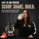 Animal Whey Isolate Protein Powder - Loaded For Pre & Post Workout Muscle Builder And Recovery With Digestive Enzymes For Men & Women - 25G Protein, Great Taste, Low Sugar - Vanilla 10 Lbs