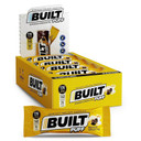 Built Protein Bars, Banana Cream Pie Puff, 12 Bars, Protein Snacks With 17G Of Protein, Collagen, Gluten Free Chocolate Protein Bar With Only 140 Calories & 6G Sugar, Perfect On The Go Protein Snack