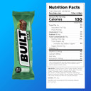 Built Protein Bars, Mint Brownie, 12 Count, 1.73Oz Bars, Gluten Free Protein Snacks With 17G Of High Protein. Chocolate Protein Bar Only 130 Calories & 4G Sugar, Great On The Go Protein Snack