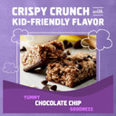 Clif Kid Zbar Protein - Chocolate Chip - Crispy Whole Grain Snack Bars - Made With Organic Oats - Non-Gmo - 5G Protein, 1.27 Oz - 15 Count (Pack Of 1)