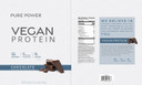 Dr. Mercola Vegan Protein Chocolate - Perfect Blend Of Pea, Hemp, Chia, Chlorella & Potato Proteins - Gluten-Free - Naturally Flavored - 1 Lb 6.5 Oz (750G)
