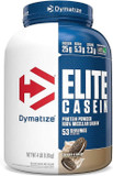 Dymatize Elite Casein Protein Powder, Slow Absorbing With Muscle Building Amino Acids, 100% Micellar Casein, 25G Protein, 5.4G Bcaas & 2.3G Leucine, Helps Overnight Recovery, Smooth Vanilla, 2 Pound