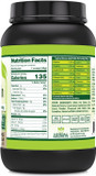 Herbal Secrets Vegan Protein | Cookies & Cream Flavor | 28 Grams Protein | 23 Servings | 6.2 Grams Bcaa Supplement | Made In Usa
