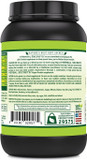 Herbal Secrets Vegan Protein | Cookies & Cream Flavor | 28 Grams Protein | 23 Servings | 6.2 Grams Bcaa Supplement | Made In Usa