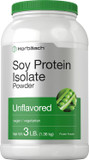 Horbã£Â¤Ach Soy Protein Isolate Powder | 3Lb | Unflavored | Vegan, Non-Gmo, Gluten Free
