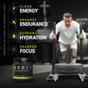 Kaged Athletic Sport Pre Workout Powder | Watermelon | Energy Supplement For Endurance | Cardio, Weightlifting Sports Drink | 20 Servings