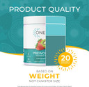 One Sol Pre-Workout For Women, Enhanced Pump & Focus, No Jitters Or Crash, Natural Ingredients, 100% Vegan, Gluten Free & Soy Free, (Strawberry Kiwi)
