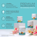 One Sol Pre-Workout For Women, Enhanced Pump & Focus, No Jitters Or Crash, Natural Ingredients, 100% Vegan, Gluten Free & Soy Free, (Mango Guava)