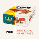Rise Whey Protein Bars - Honey Cinnamon | Breakfast Bar & Protein Snack 18G Protein 4G Fiber Just 5 Whole Food Ingredients Gluten-Free Soy Free