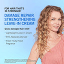 Better Natured Strengthening Leave-In Hair Cream - Stronger & Smoother Hair, Repair Damage, 5.1 Fl Oz