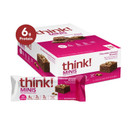 Think! Minis Protein Snack Bars, Gluten Free, Chocolate Almond Brownie, 15 Count