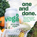 Vega Organic All-In-One Vegan Protein Powder, French Vanilla -Superfood Ingredients, Vitamins For Immunity Support, Keto Friendly, Pea Protein For Women & Men, 12.2 Oz (Packaging May Vary)