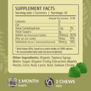 Herbamama Iodine Gummies - Potassium Iodine, Zinc & Selenium For Brain Health And Energy - Immune Support Supplement Gummies - Vegan, Gelatin-Free, Non-Gmo - 60 Apple-Flavored Chews