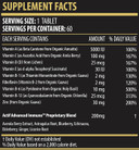 Actif Advanced Immune Support With 10+ Factors For Immunity Booster - 100% Natural, Non-Gmo, 60 Count