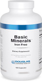 Douglas Laboratories Basic Minerals | Iron Free Mineral/Trace Element Formula To Support Overall Health | 180 Capsules