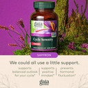 Gaia Herbs Cycle Serenity - Women'S Hormonal Balance Supplement - Made With Fenugreek, Saffron, Turmeric & Hawthorn - Free From Gluten, Dairy & Soy - 60 Vegan Capsules (60 Servings)