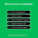 Happy Healthy Hippie Sea Moss Capsules 3,000 Mg (1 Daily, 2 Mo Supply) - Irish Sea Moss Gel Capsules For Immunity & Energy Boost | Digestive Support, 60 Count