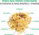 Happy Healthy Hippie Sea Moss Capsules 3,000 Mg (1 Daily, 2 Mo Supply) - Irish Sea Moss Gel Capsules For Immunity & Energy Boost | Digestive Support, 60 Count