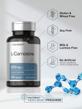 Horbã£Â¤Ach L-Carnosine 500Mg | 120 Capsule Supplement | Non-Gmo & Gluten Free Powder Pills
