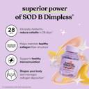 Lemme Smooth Anti Cellulite Capsules For Women, Smooth Legs & Thighs, Reduce Cellulite & Crepey Skin W/Clinically Studied Sod & Silica (1 Month Supply 30 Ct)