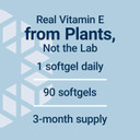 Life Extension Super Vitamin E 268 Mg - For Heart, Brain & Immune Health -Offers Antioxidant Protection & Promotes Inflammatory Response - Gluten Free, Non-Gmo, 90 Softgels