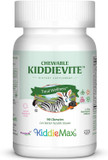 Maxi Health Chewable Kiddievite - Multivitamins & Minerals - Bubble Gum Flavor - 90 Chewies - Kosher
